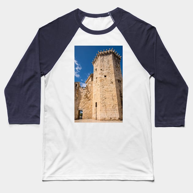 Venetian Tower in Split, Croatia Baseball T-Shirt by jojobob